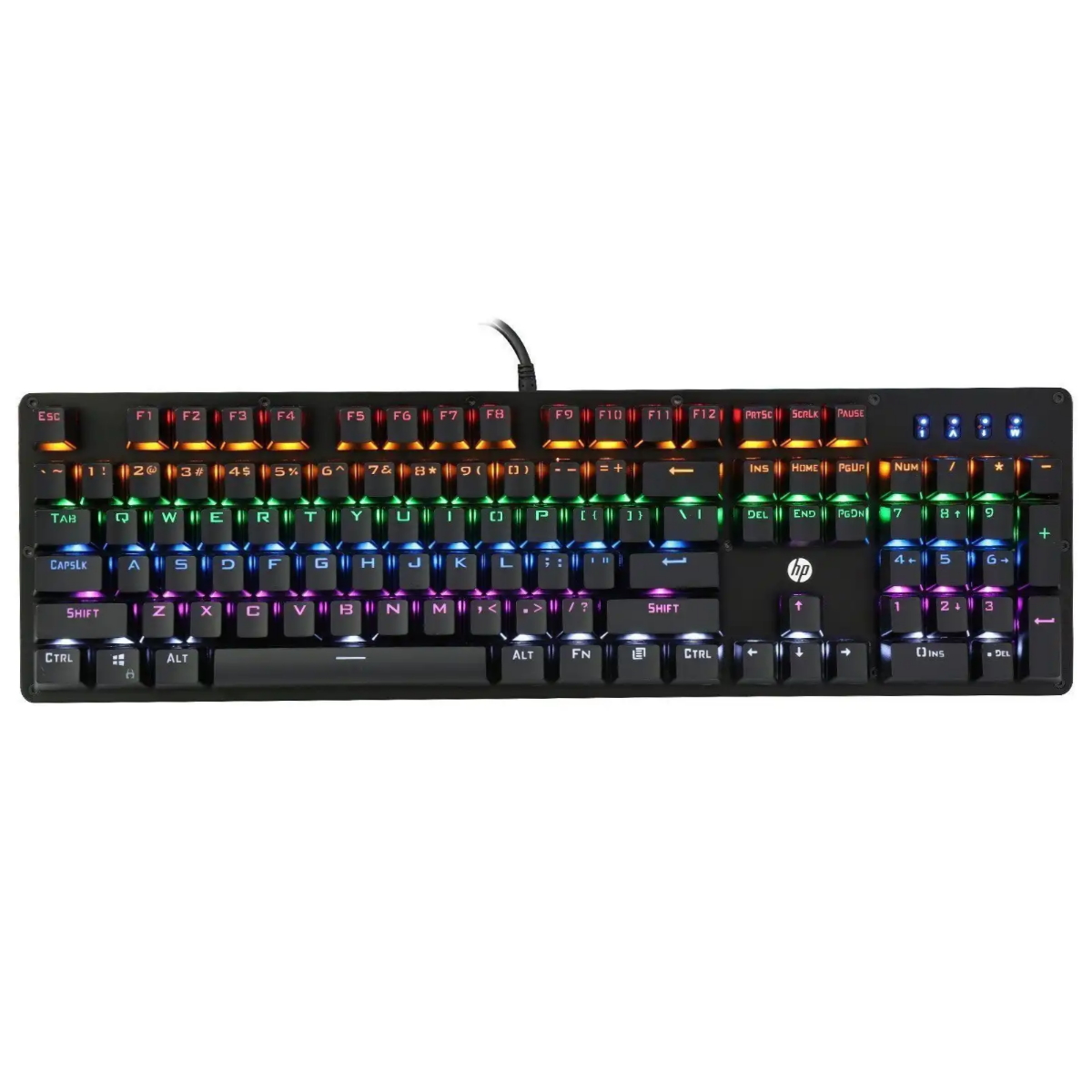 Teclado Mecanico Gamer GK100 Switch Blue HP