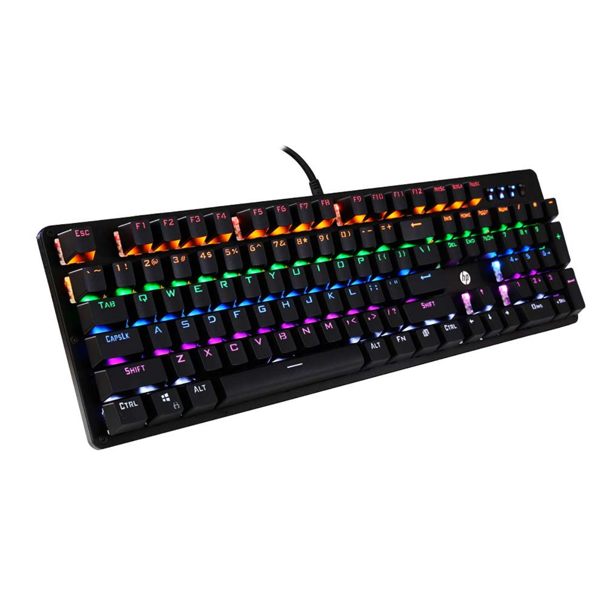 Teclado Mecanico Gamer GK100 Switch Blue HP