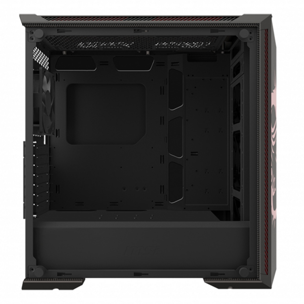 Gabinete Gamer MPG Gungnir 100D Black Vidrio Templado MSI