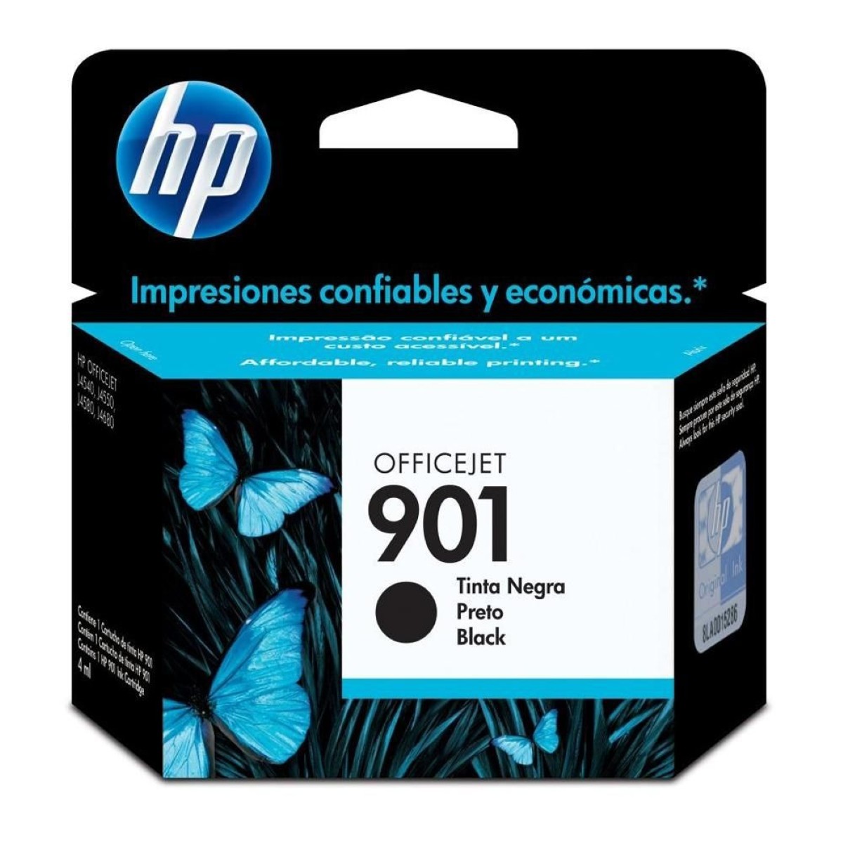 Cartucho HP 901 Negro Original