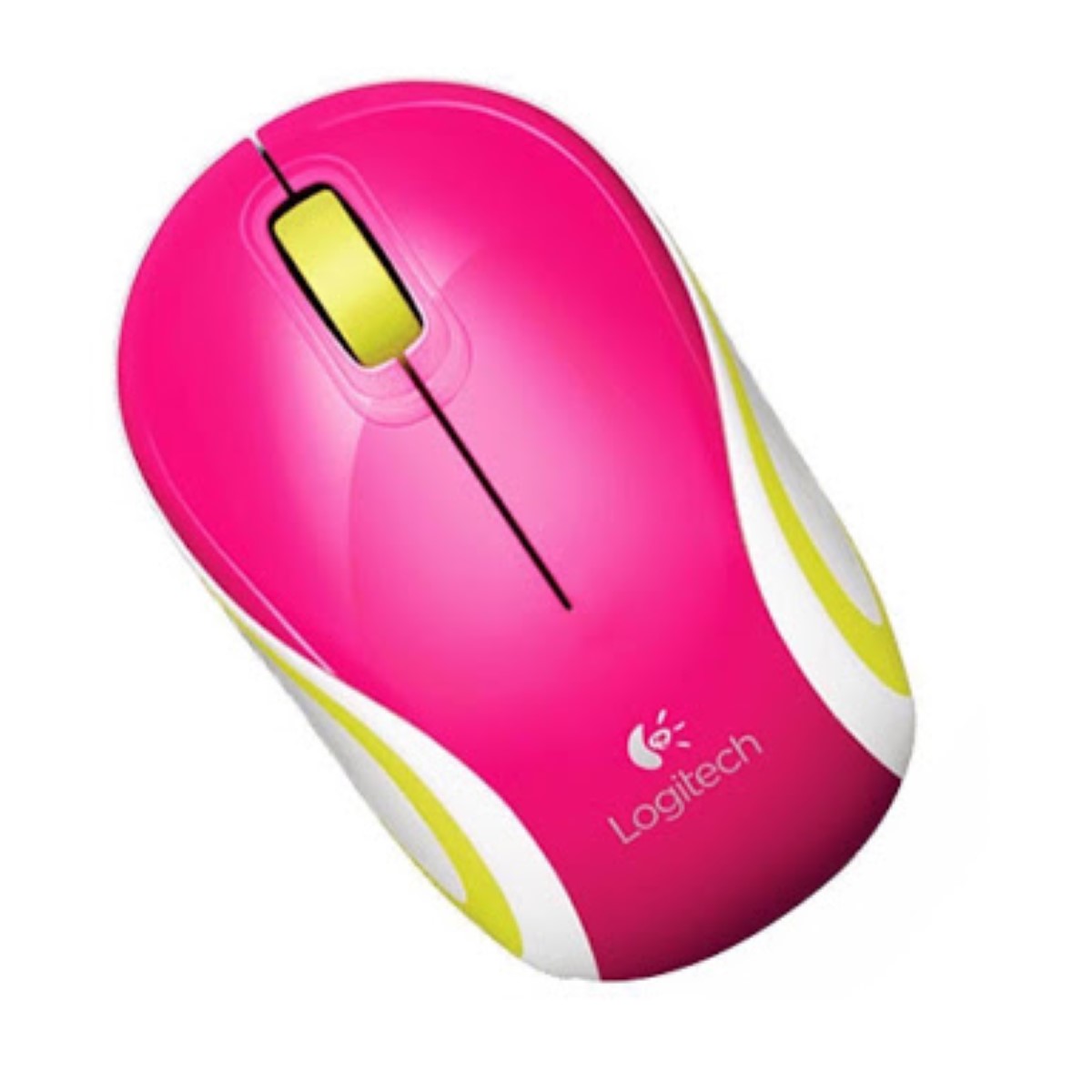 Mouse Inalambrico  M187 Rosa Fuerte Logitech