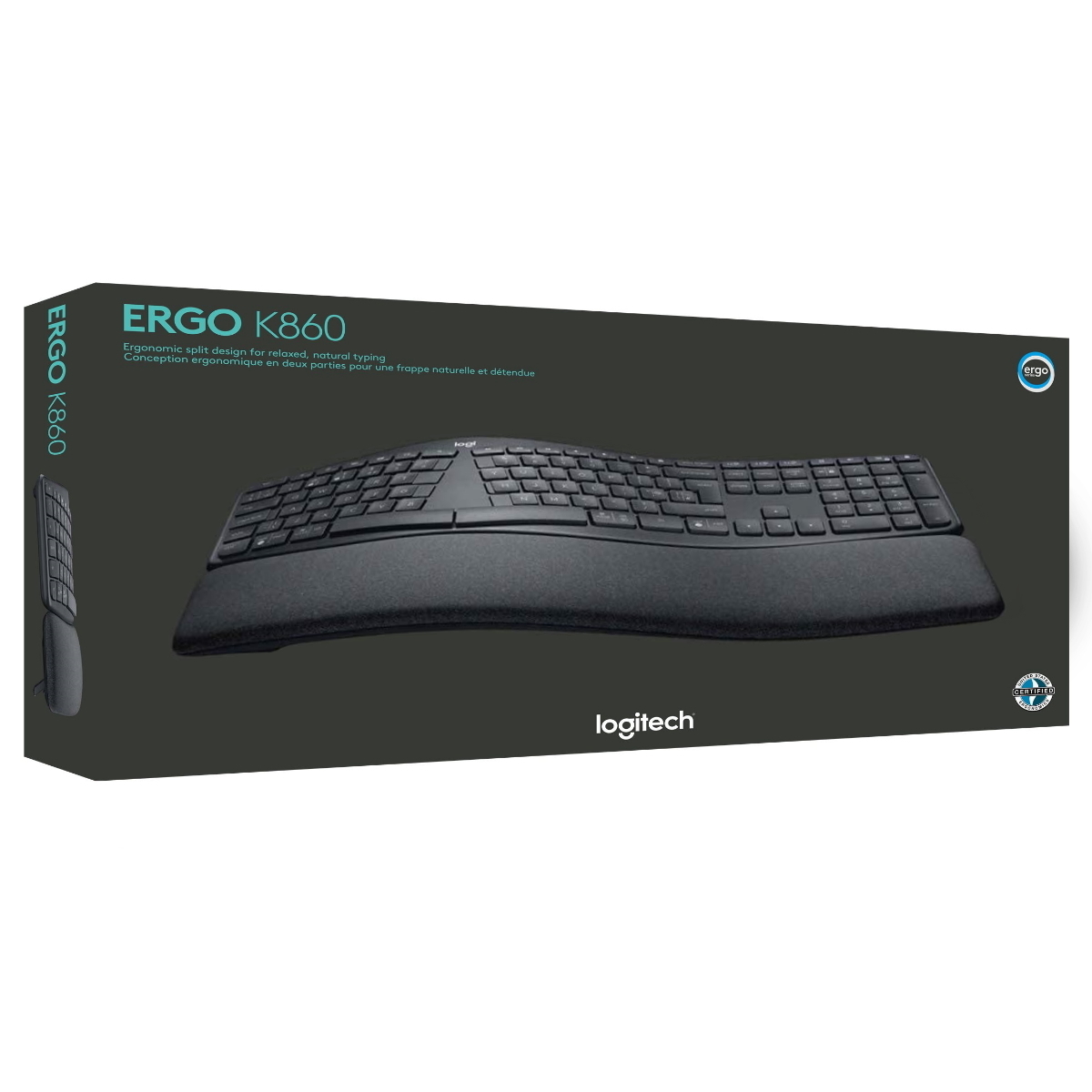 Teclado Inalámbrico K860 Ergo Español Logitech