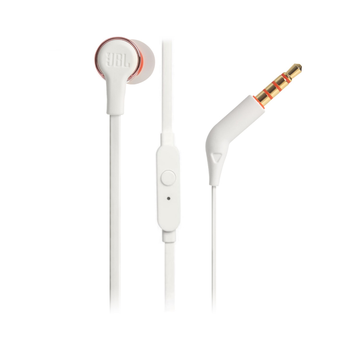 Auriculares Cable In Ear Tune 210 Blanco C/ Rosa Jbl