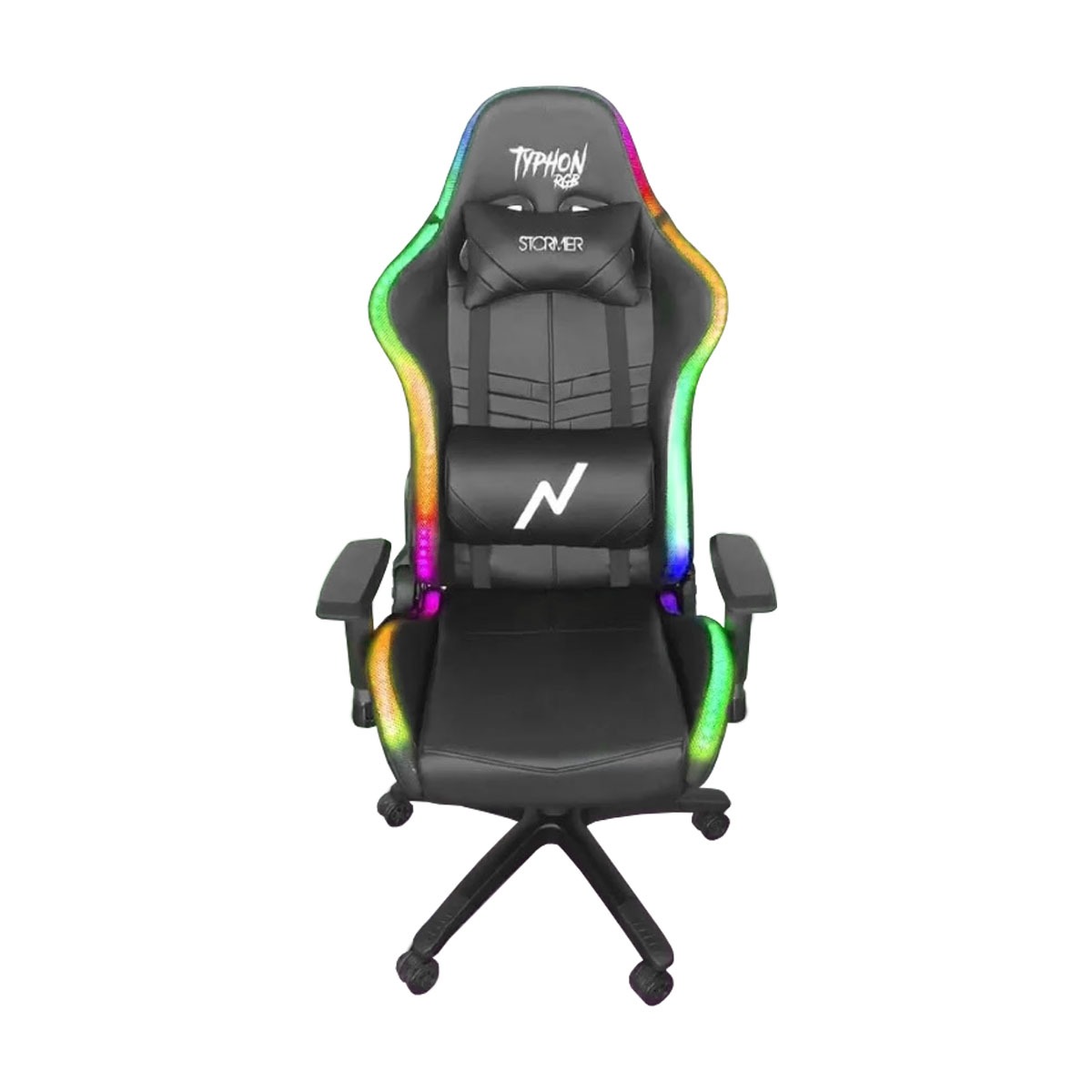Silla Gamer Typhon Negra RGB Noga