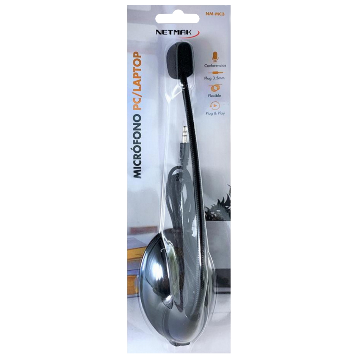 Microfono de Pie PC NM-MC3 Netmak