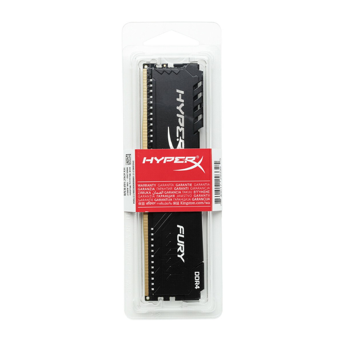 Memoria Ram Pc D4 8GB 2666Mhz Black Hyperx Kingston