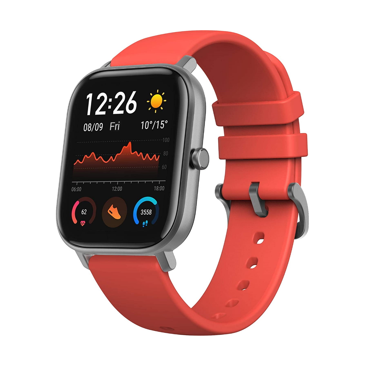 SmartWatch GTS Naranja Vermilion Amazfit