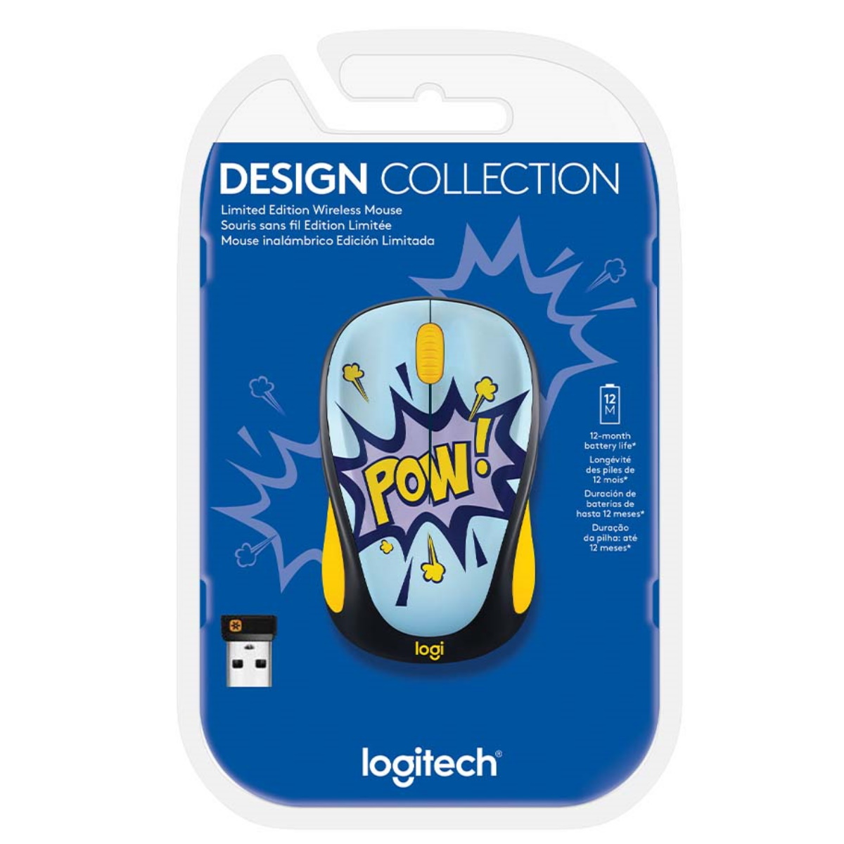 Mouse Inalambrico M317 Pow 1000 DPI Logitech