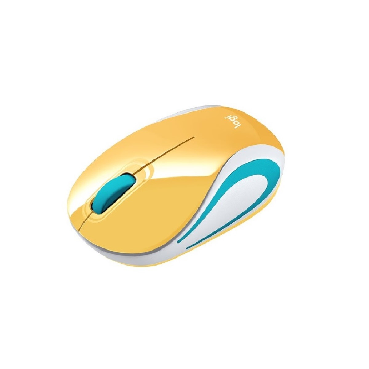 Mouse Inalambrico M187 Amarillo Logitech