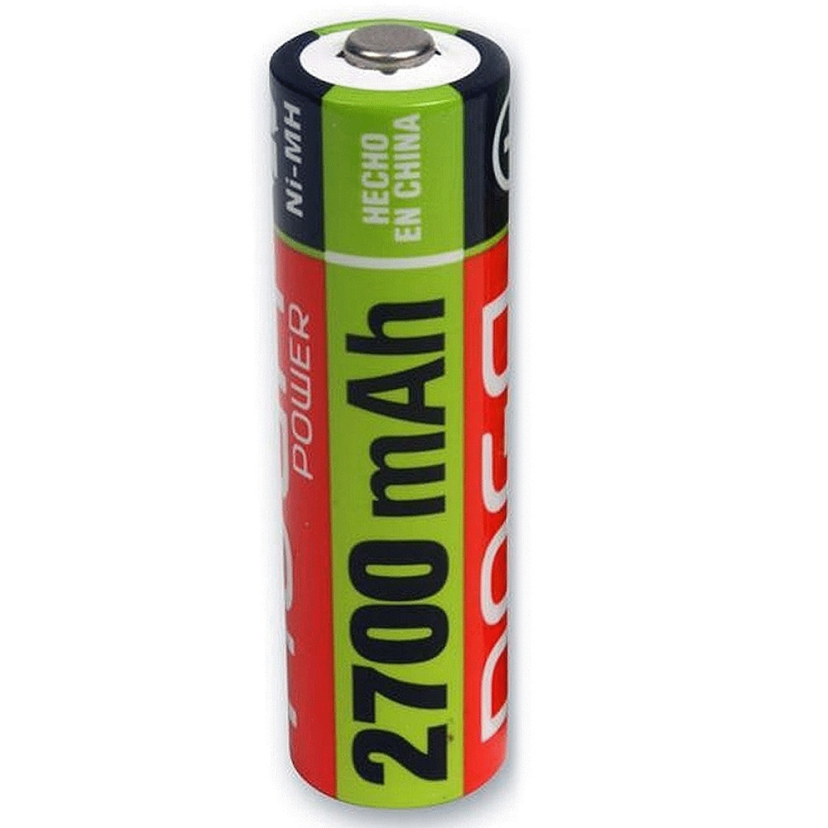Pilas Recargables AA 2700mAh Noga (unidad)