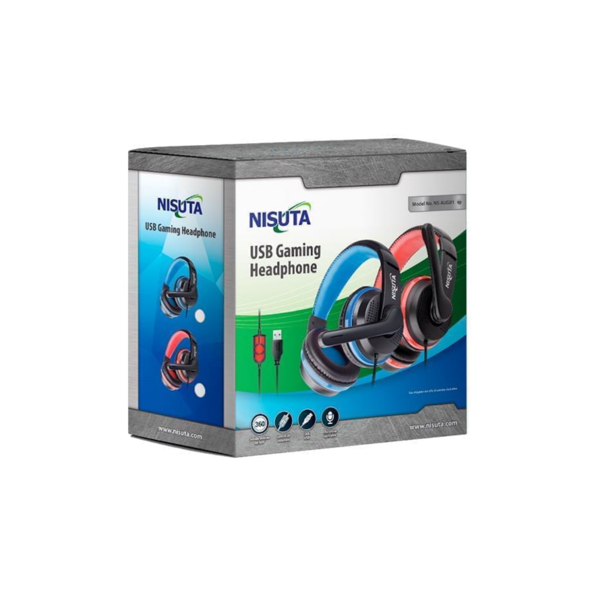 Auriculares Gamer Ns-Aug91 Nisuta
