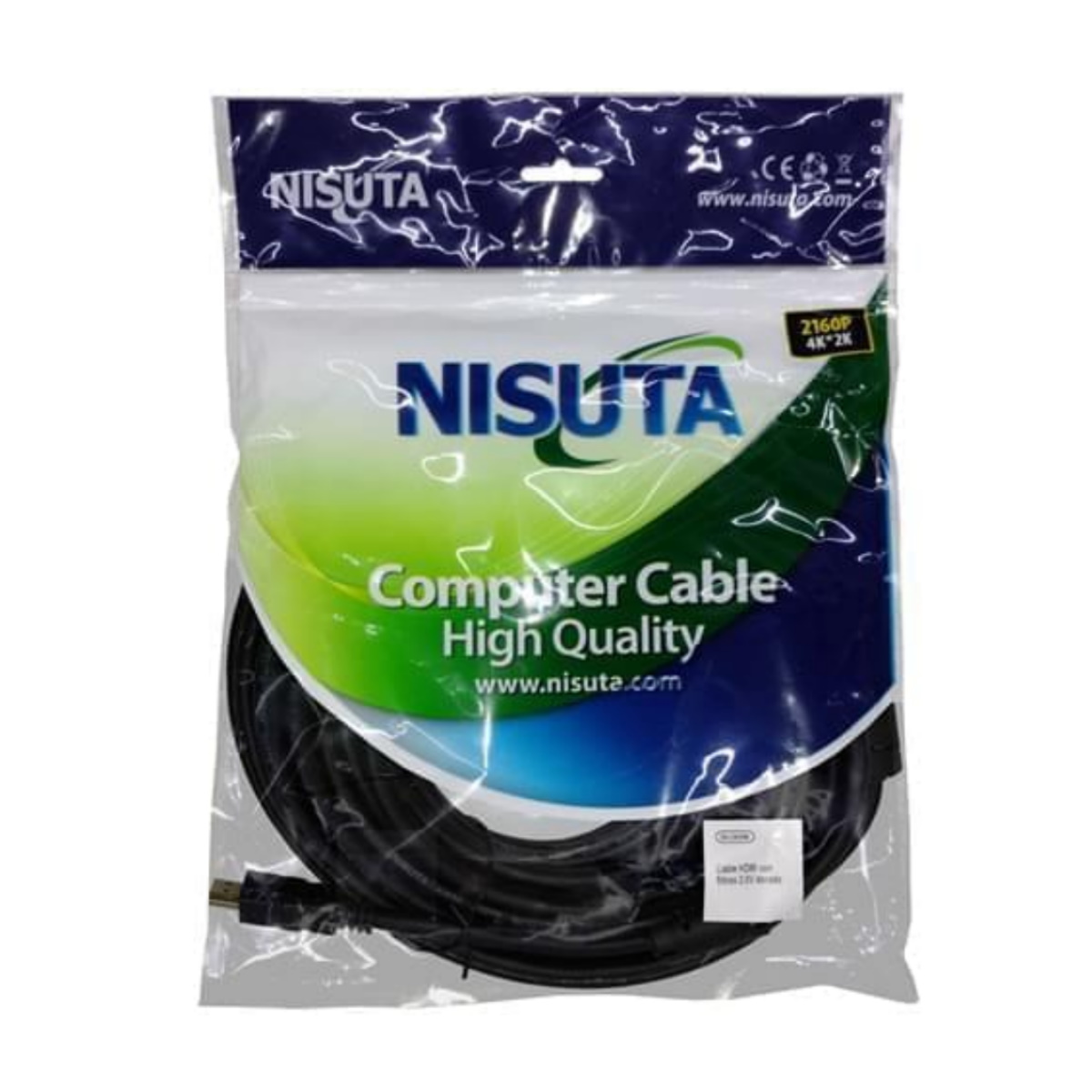 Cable HDMI C/ Filtro Dorado 4k 10m Nisuta