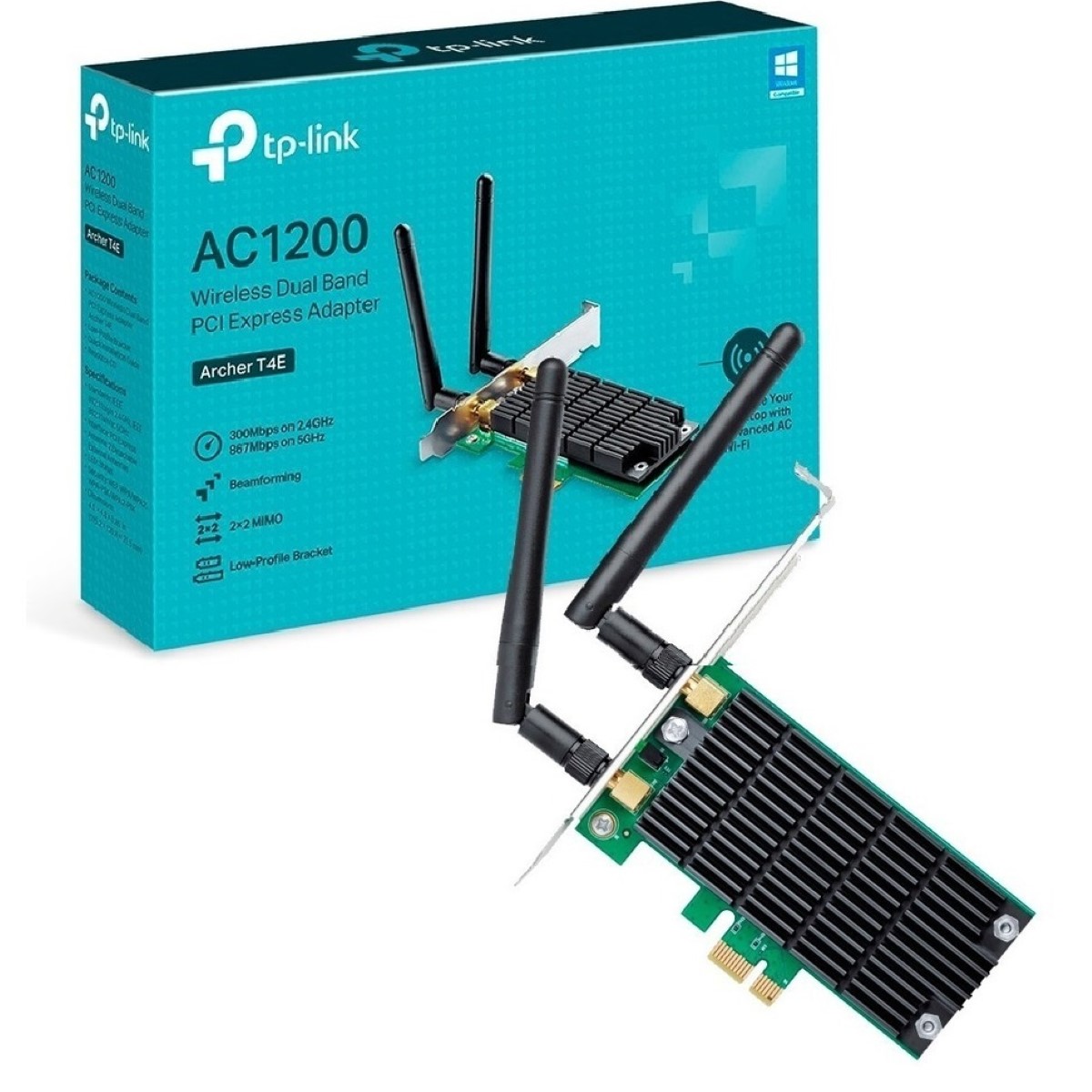 Placa Wifi Pcie Archer T4e 2 Antenas Tp-link