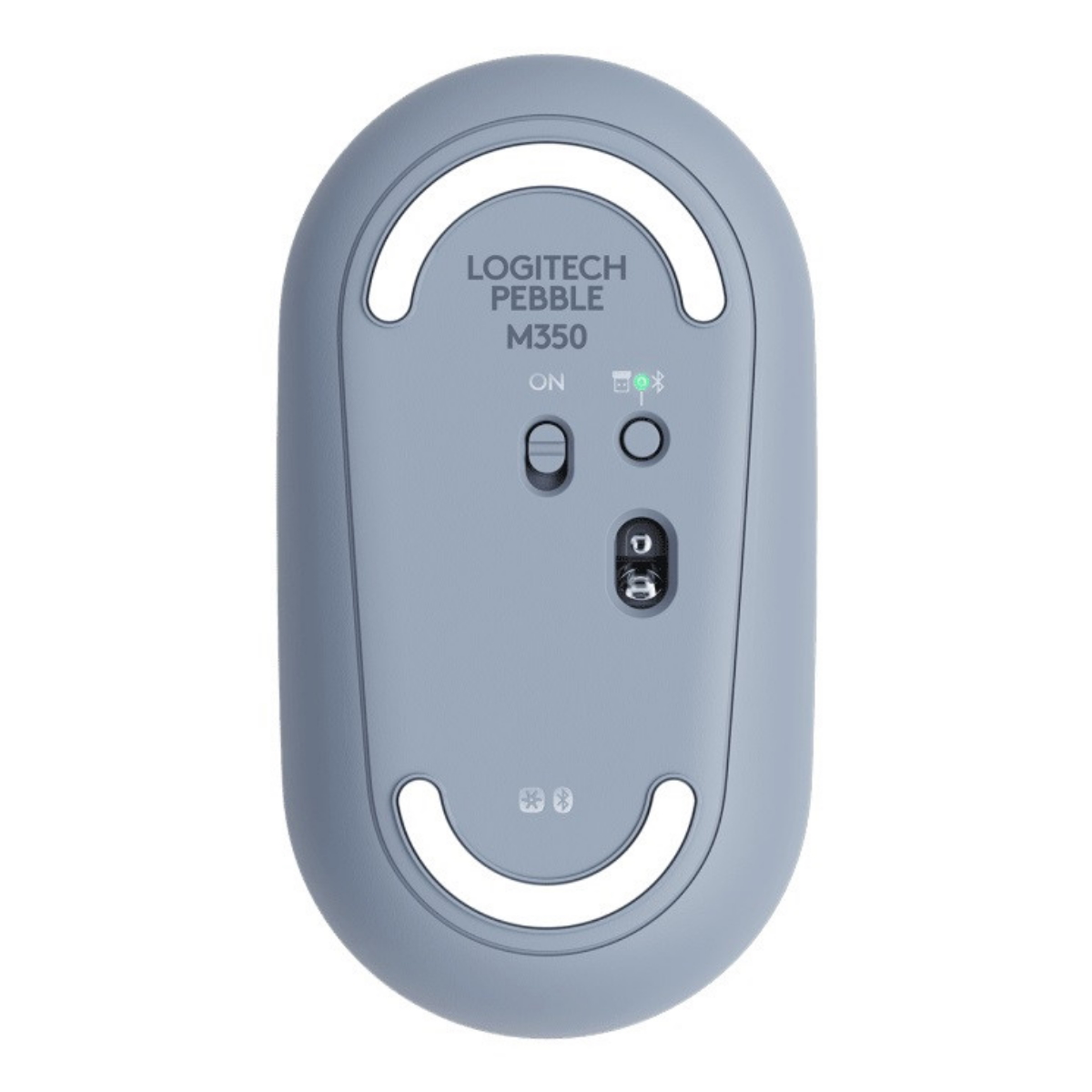 Mouse Inalambrico M350 1000 DPI Pebble Blue Logitech