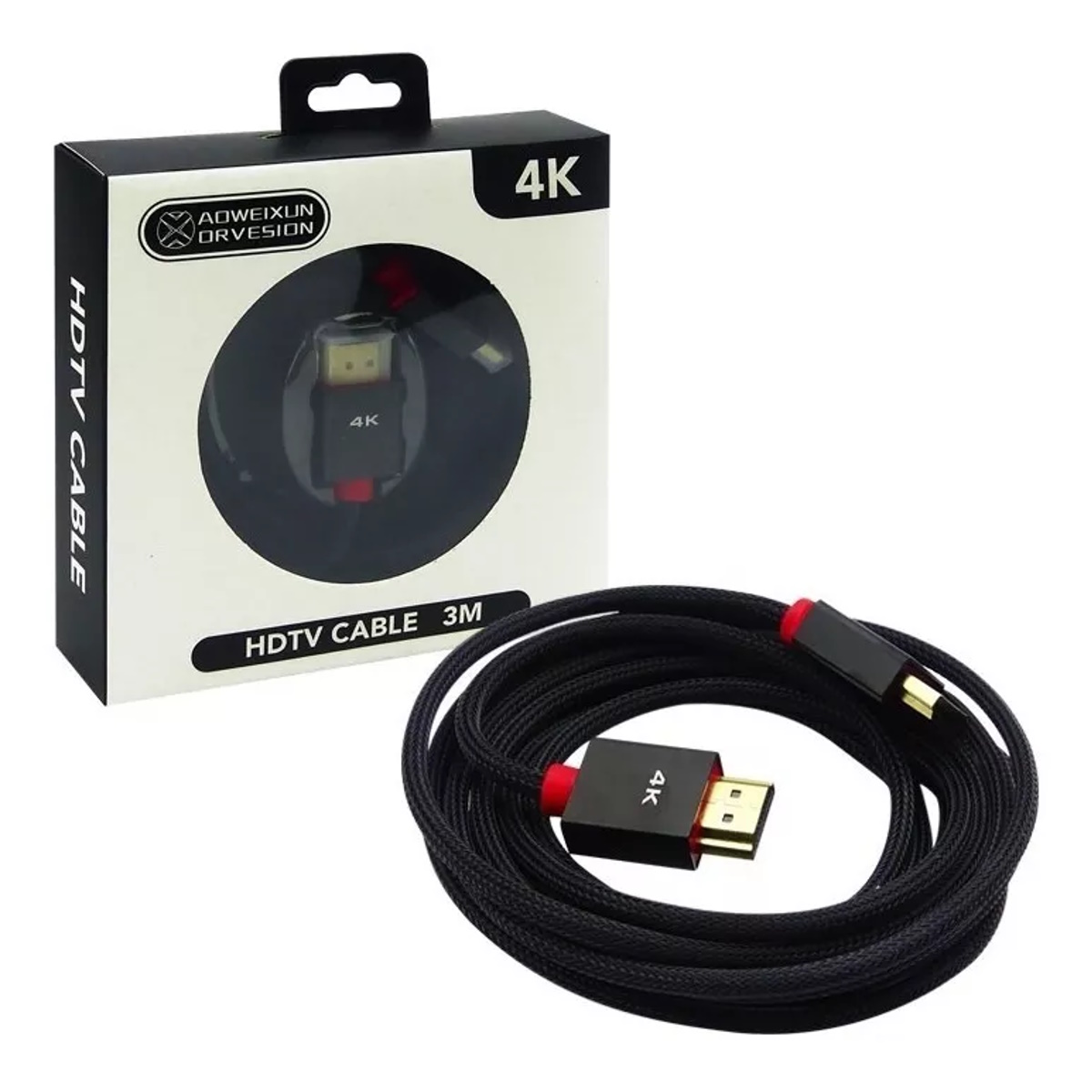 Cable HDMI 4K v2.0 Mallado 1.5m