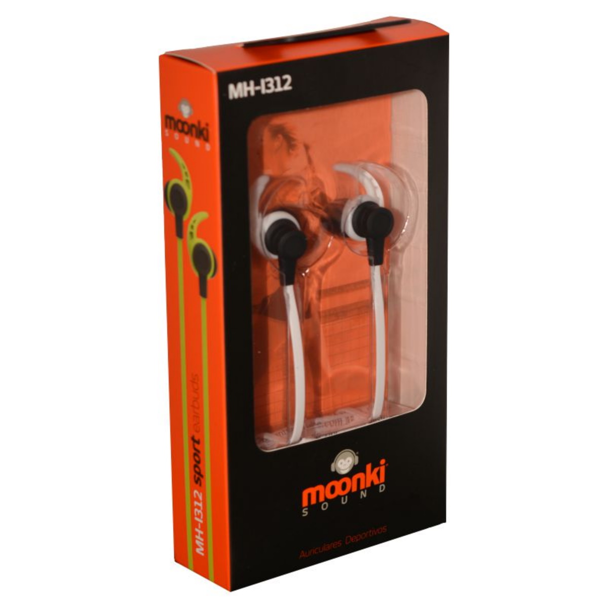 Auriculares Cable In Ear MH-I312 Blanco Moonki