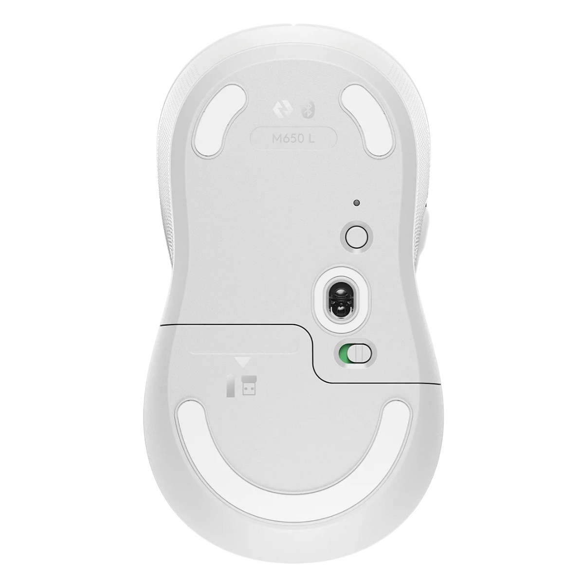 Mouse Bluetooth M650 Large Blanco Logitech