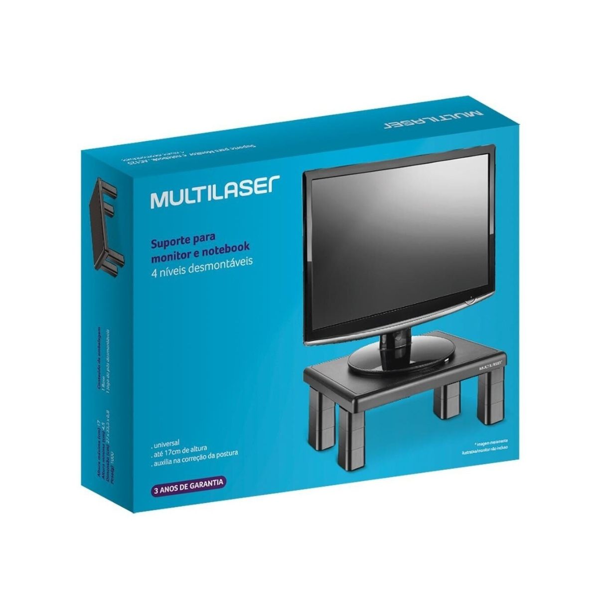 Base Monitor 4 Niveles AC125 Multilaser