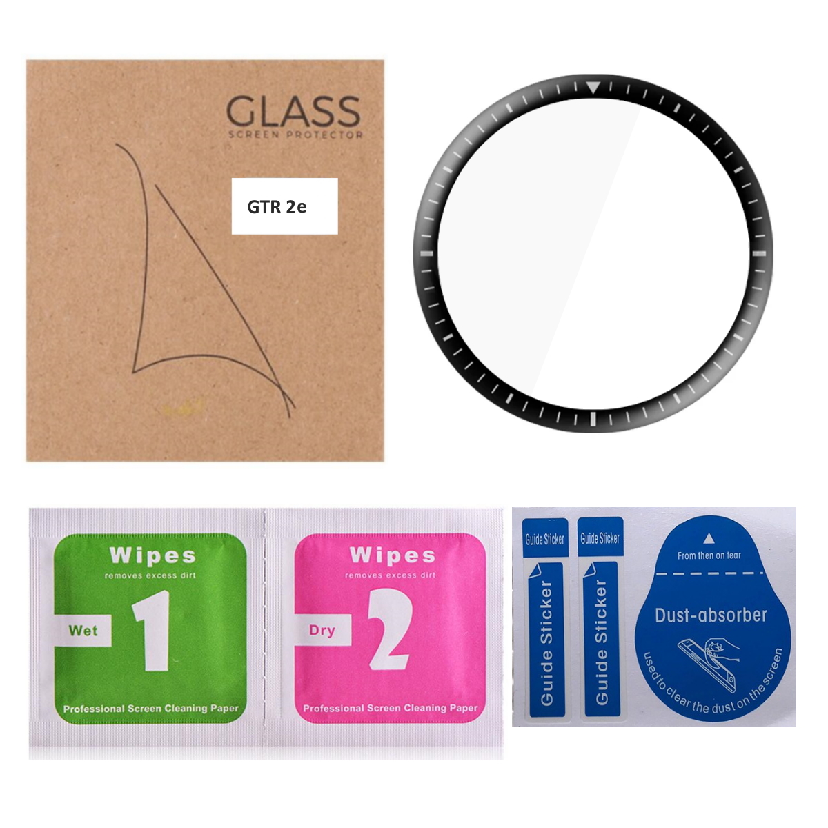 Vidrio Templado Borde Negro Gtr 2e Amazfit