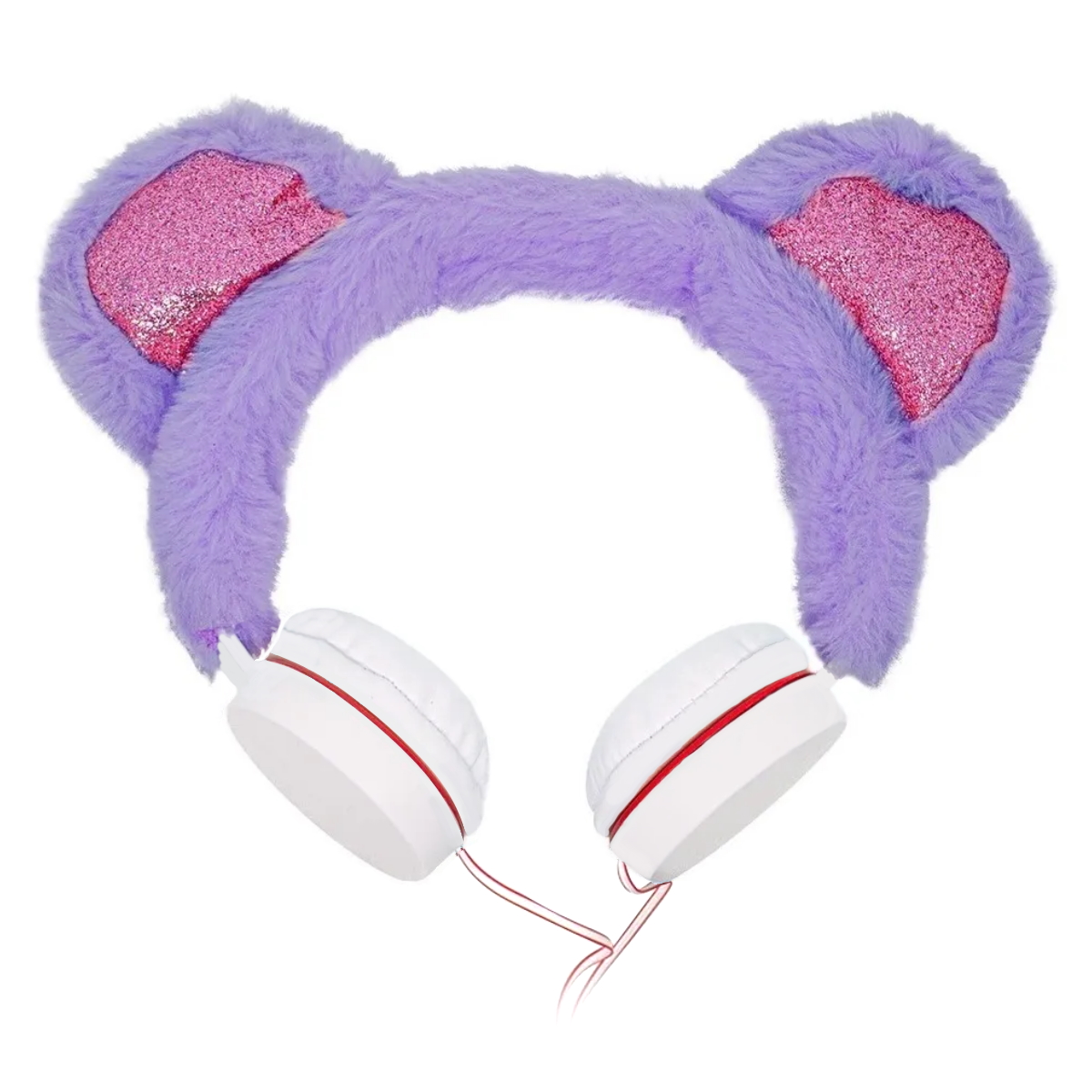 Auriculares Cable Vincha YJ-608 Peluche Orejitas