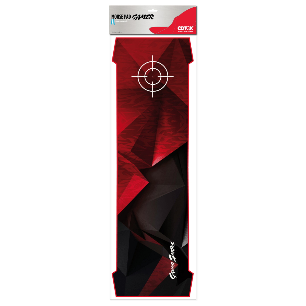 MousePad Gamer XL Bigg3 Rojo