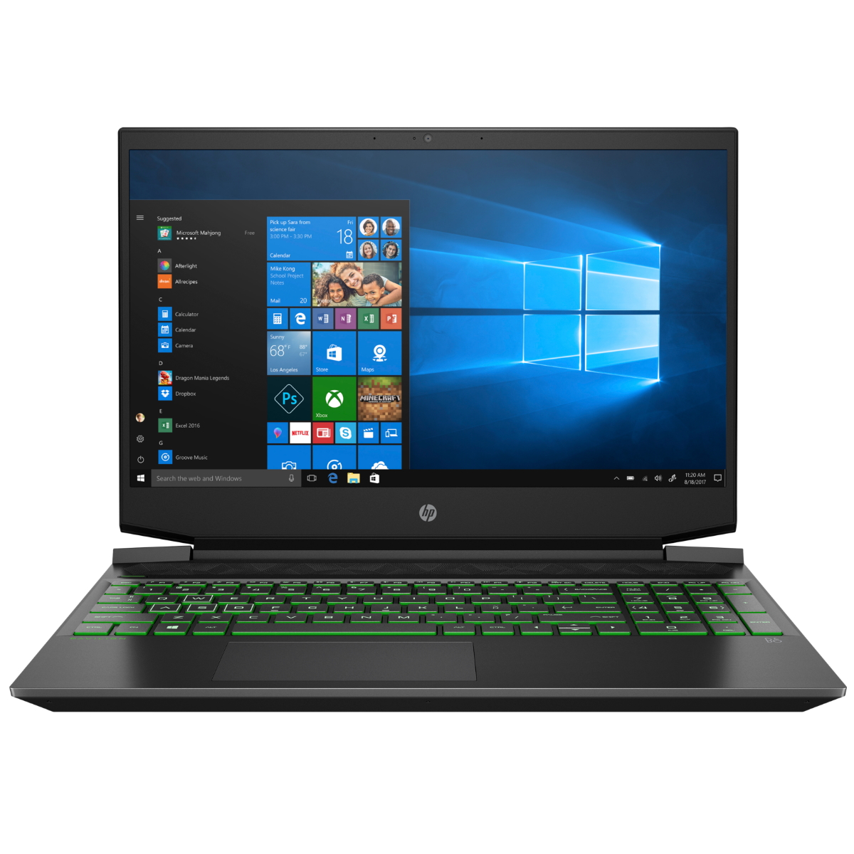 Notebook HP Pavilion Gamer Ryzen 5 4600H - 8GB - 256SSD - Nvidia Gtx 1050 3GB - 15,6