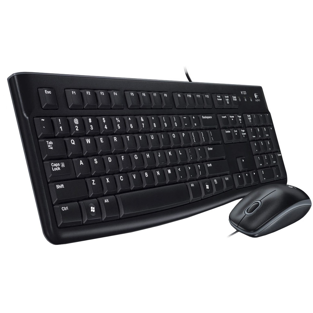 Kit Teclado Mouse Mk120 Español Logitech