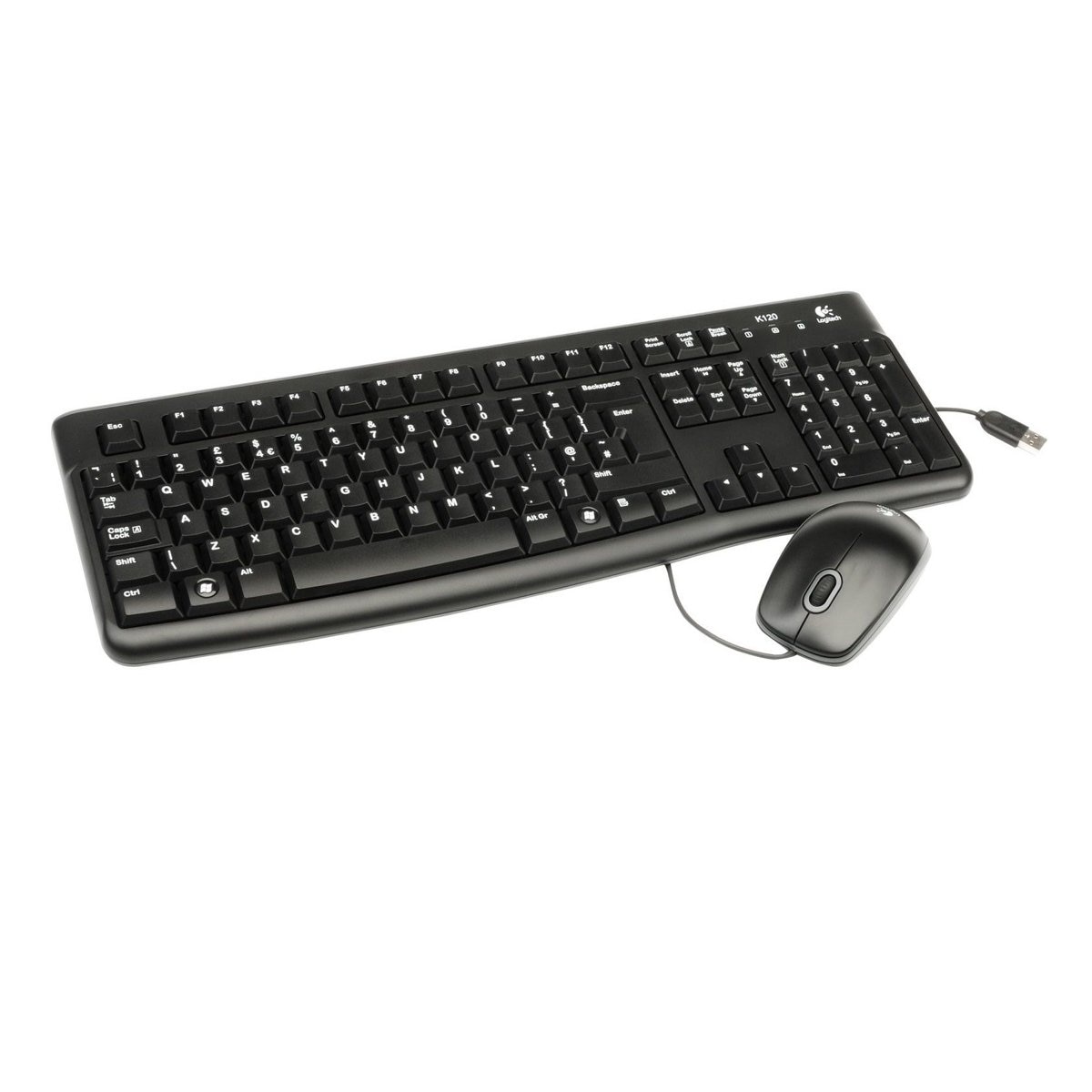 Kit Teclado Mouse Mk120 Español Logitech