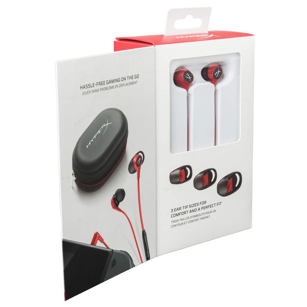Auriculares Gamer Cloud Earbuds Nintendo Switch Hyperx