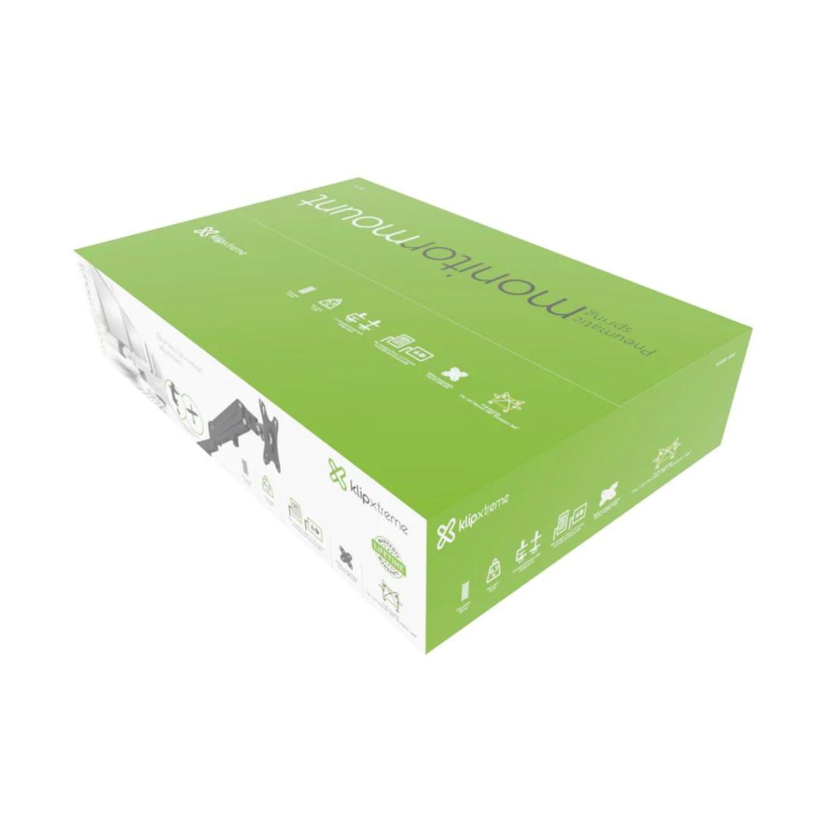 Soporte Movil Mesa Monitor Neumatico KMM-400 KlipXtreme