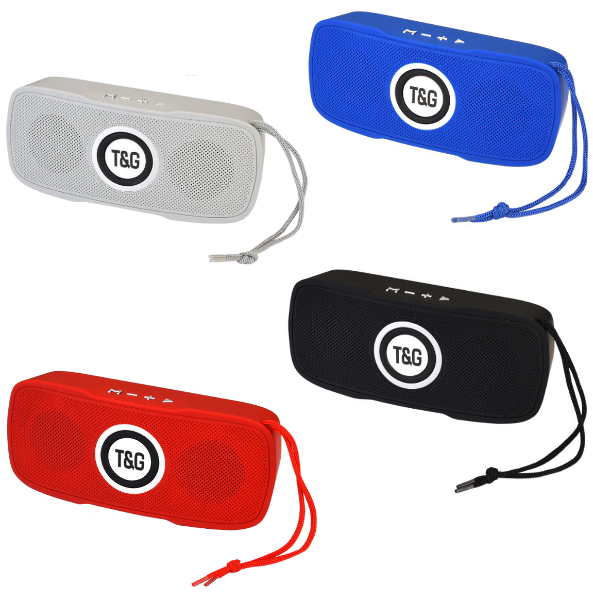 Parlante Bluetooth Rectangular Tg-515 10W T&G