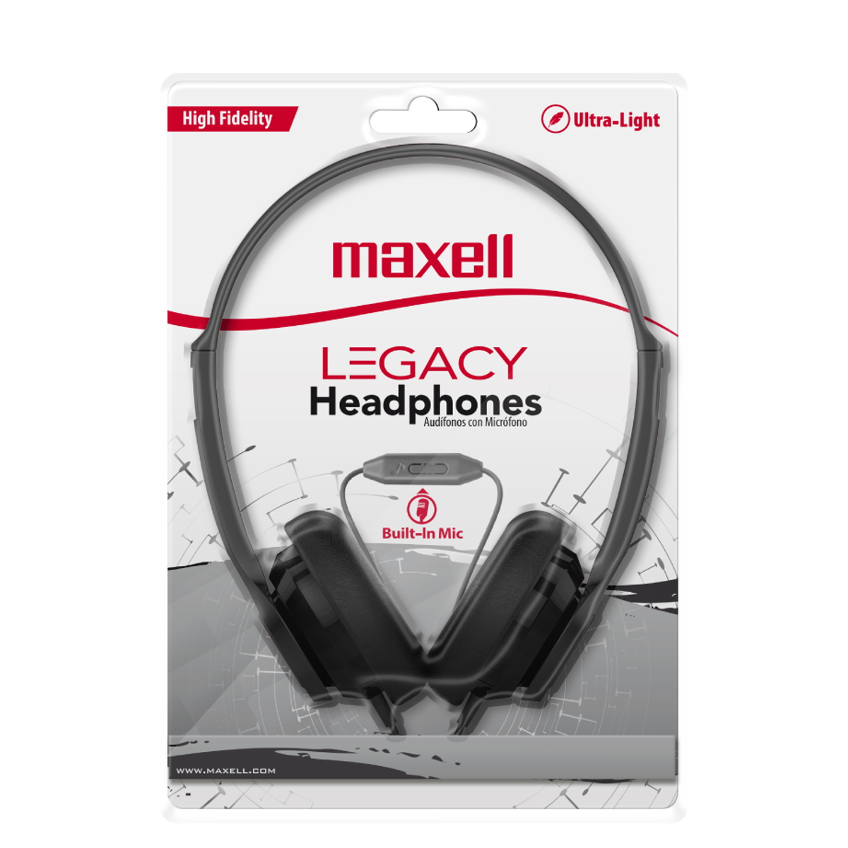 Auriculares Vincha HP-360 Negro Maxell