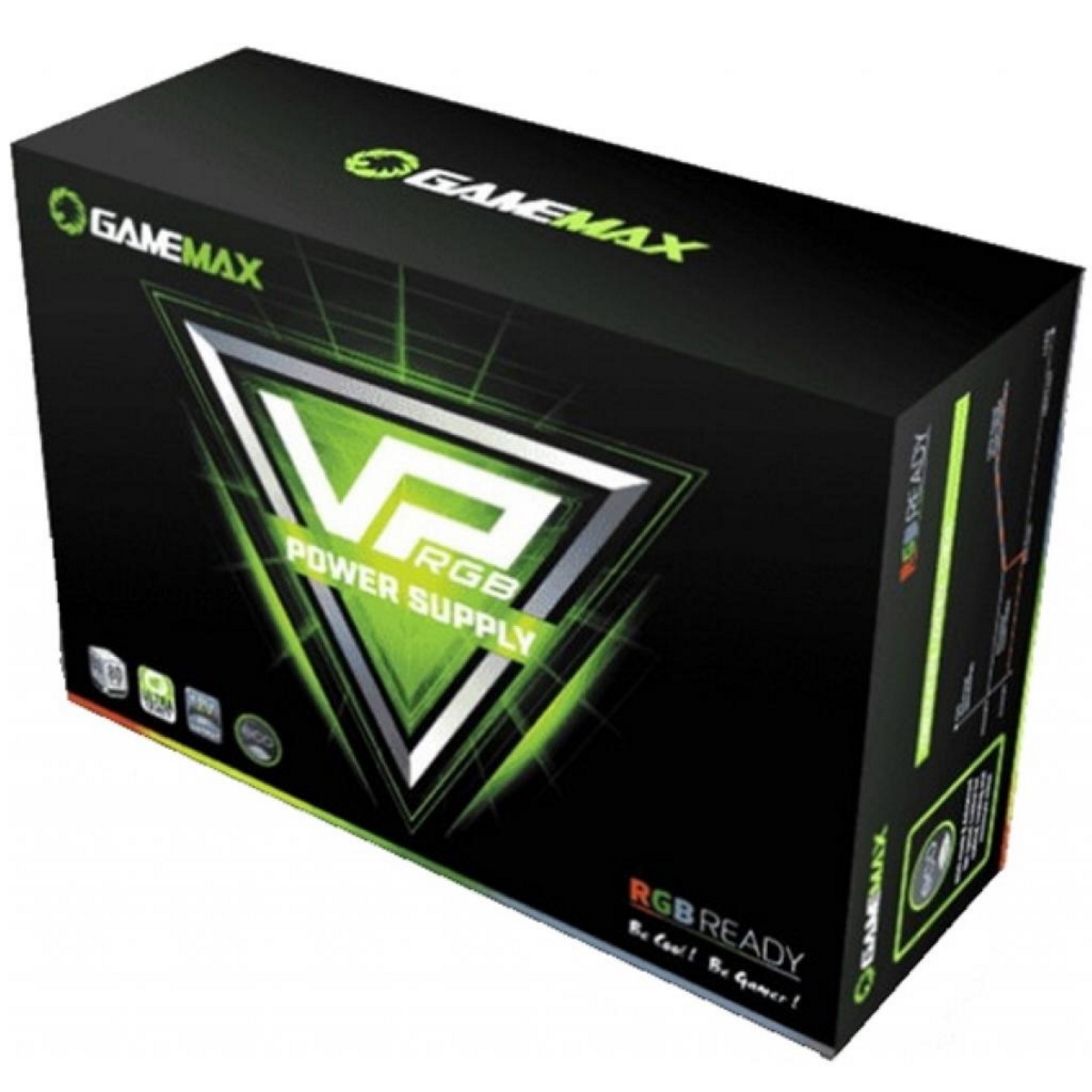 Fuente 600W VP-600 RGB 80 Plus Bronze Gamemax