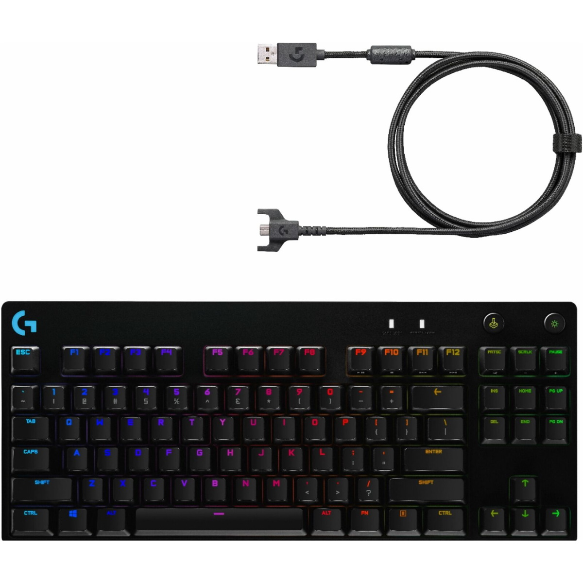 Teclado Mecanico Gamer G PRO Black Logitech