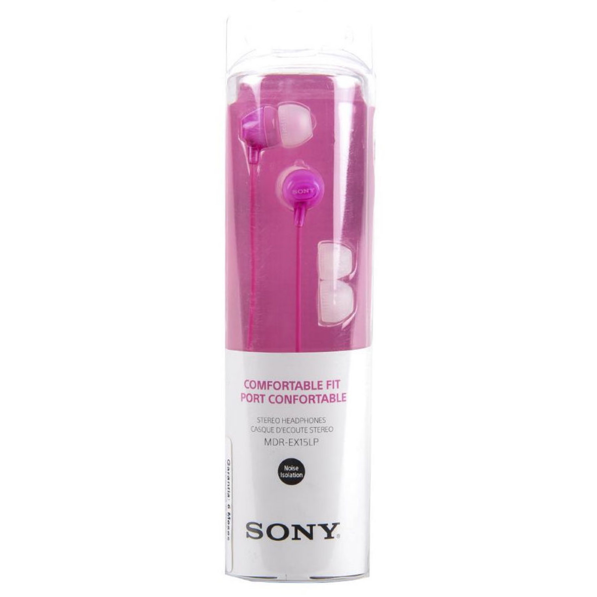 Auriculares In Ear Mdr-Ex15Lp Rosa Sony