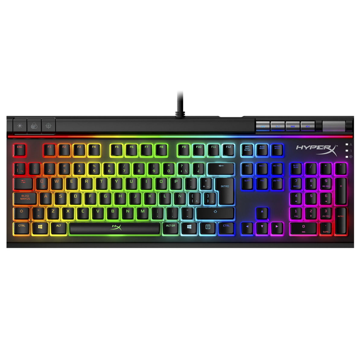 Teclado Mecanico Gamer Alloy Elite 2 Red (Español) Hyperx