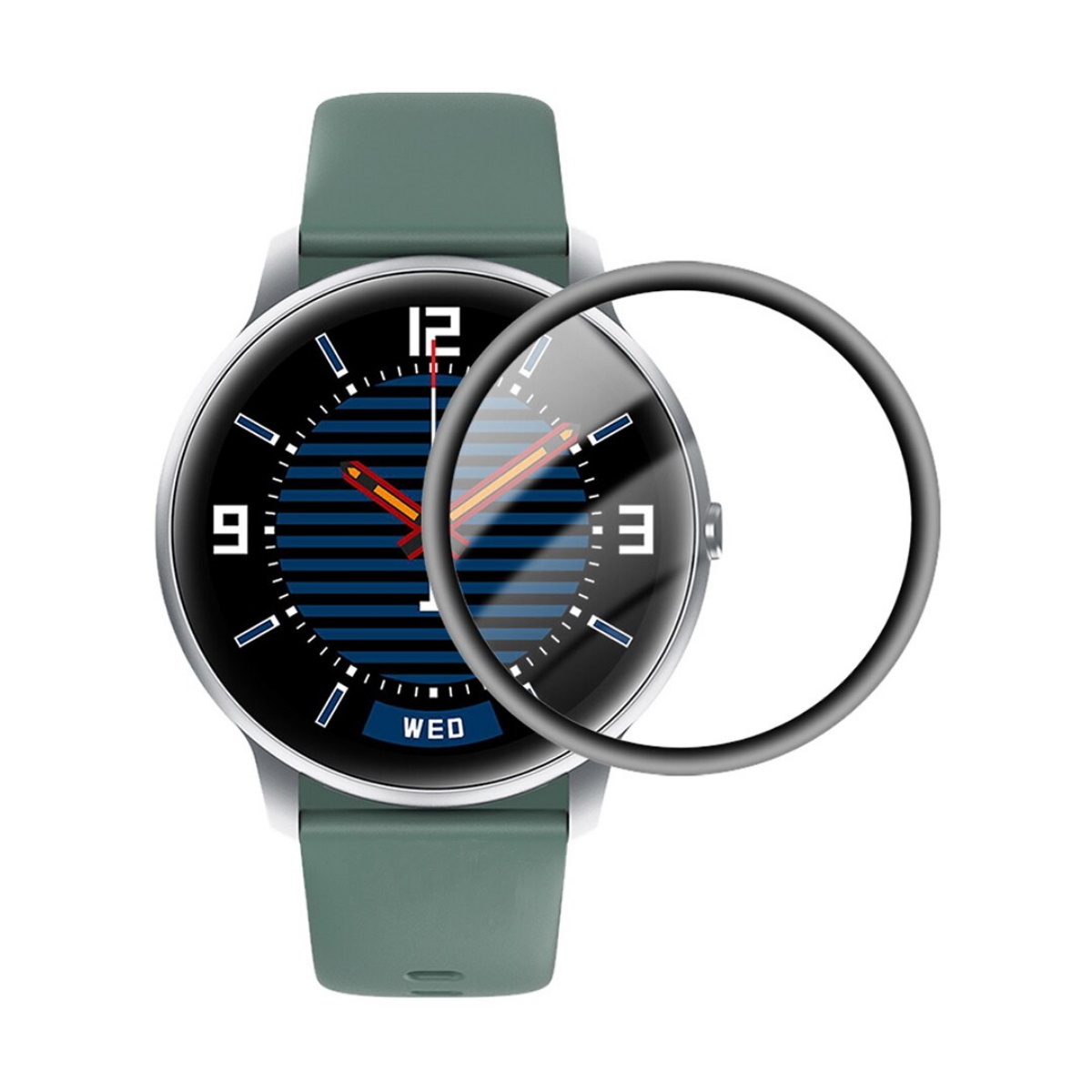 Vidrio Templado Borde Negro Kw66 Xiaomi