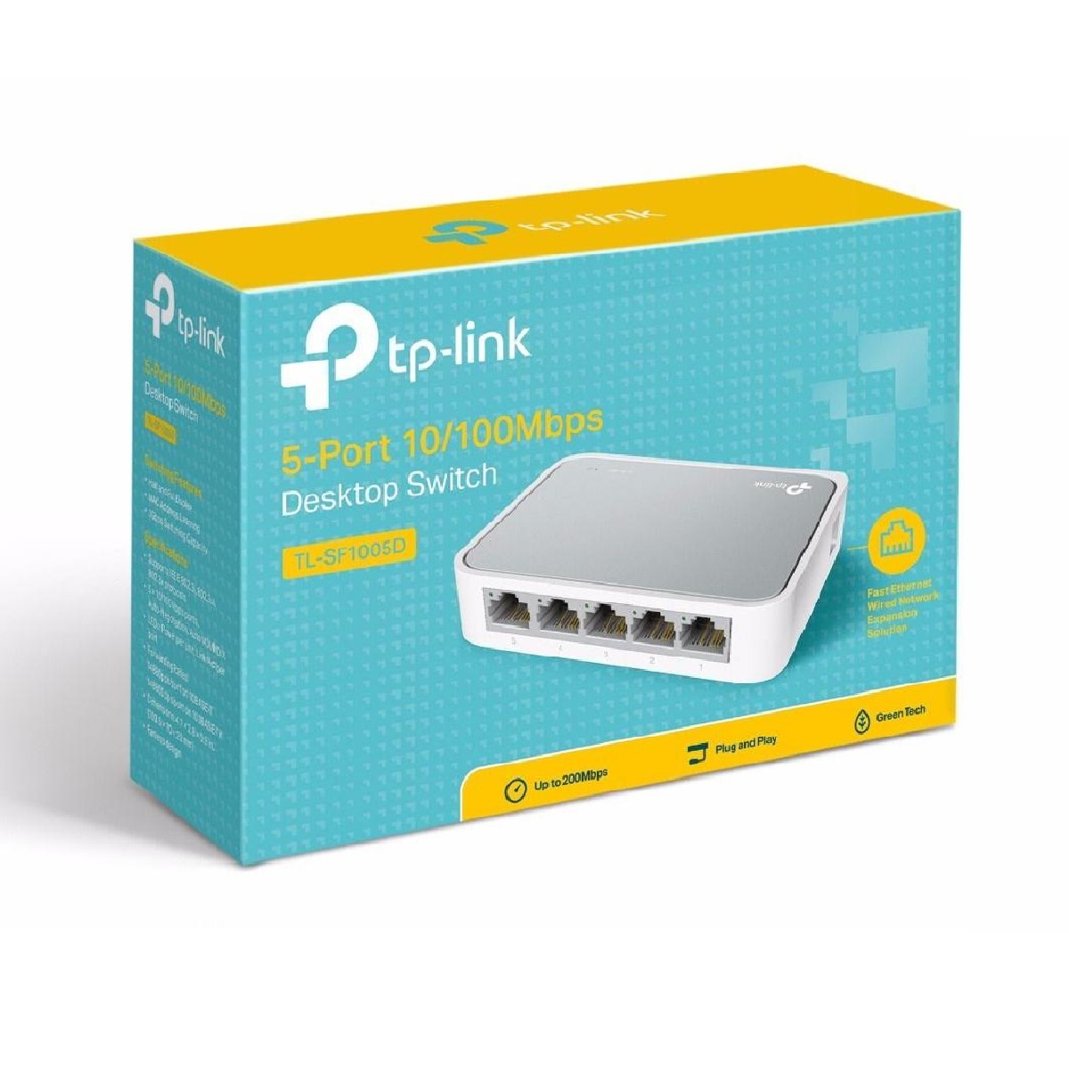Switch 5p Puertos Tl-sf1005d Minidesktop Tp-link