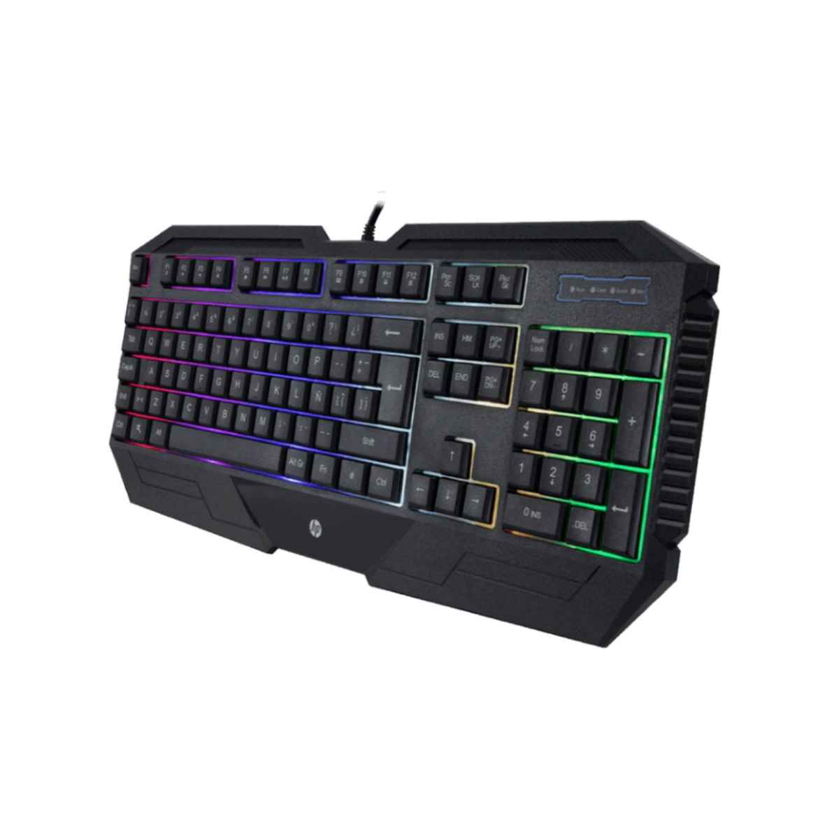 Teclado Gamer Retroiluminado K110 Negro HP