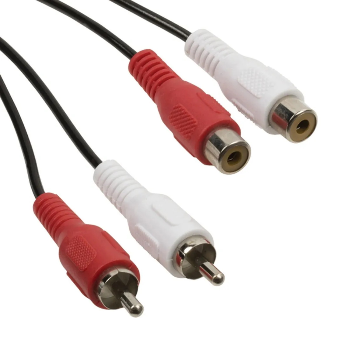 Cable Alargue 2 Rca H / 2 Rca M 1.8m