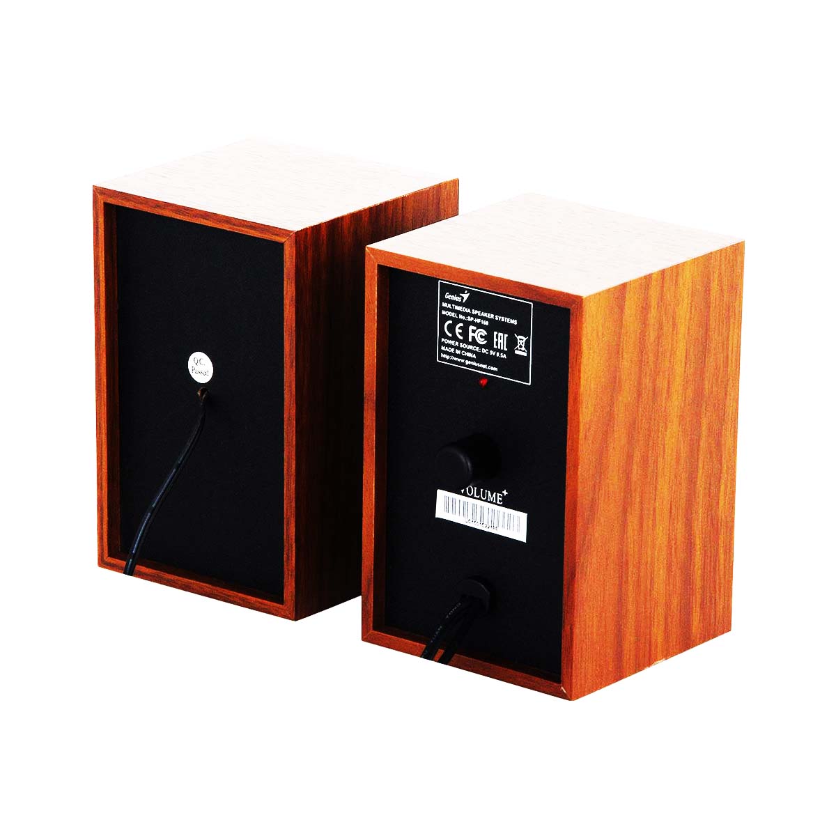 Parlantes Pc Usb Sp-hf160 4w Madera Genius