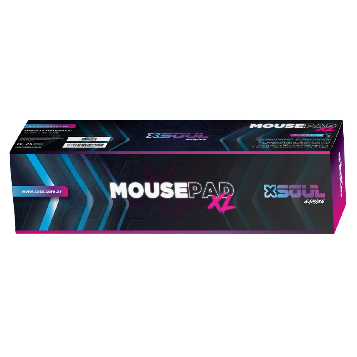 Mousepad Gamer XL 700mm x 300mm Soul