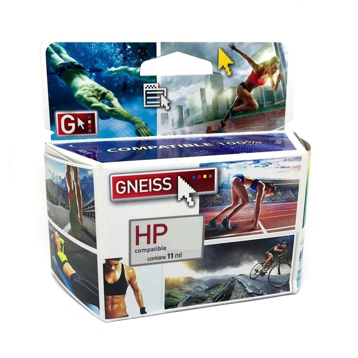 Cartucho Hp Alternativo 56 Negro Gneiss