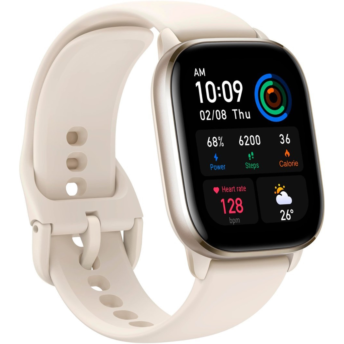 SmartWatch GTS 4 Mini Moonlight White Amazfit