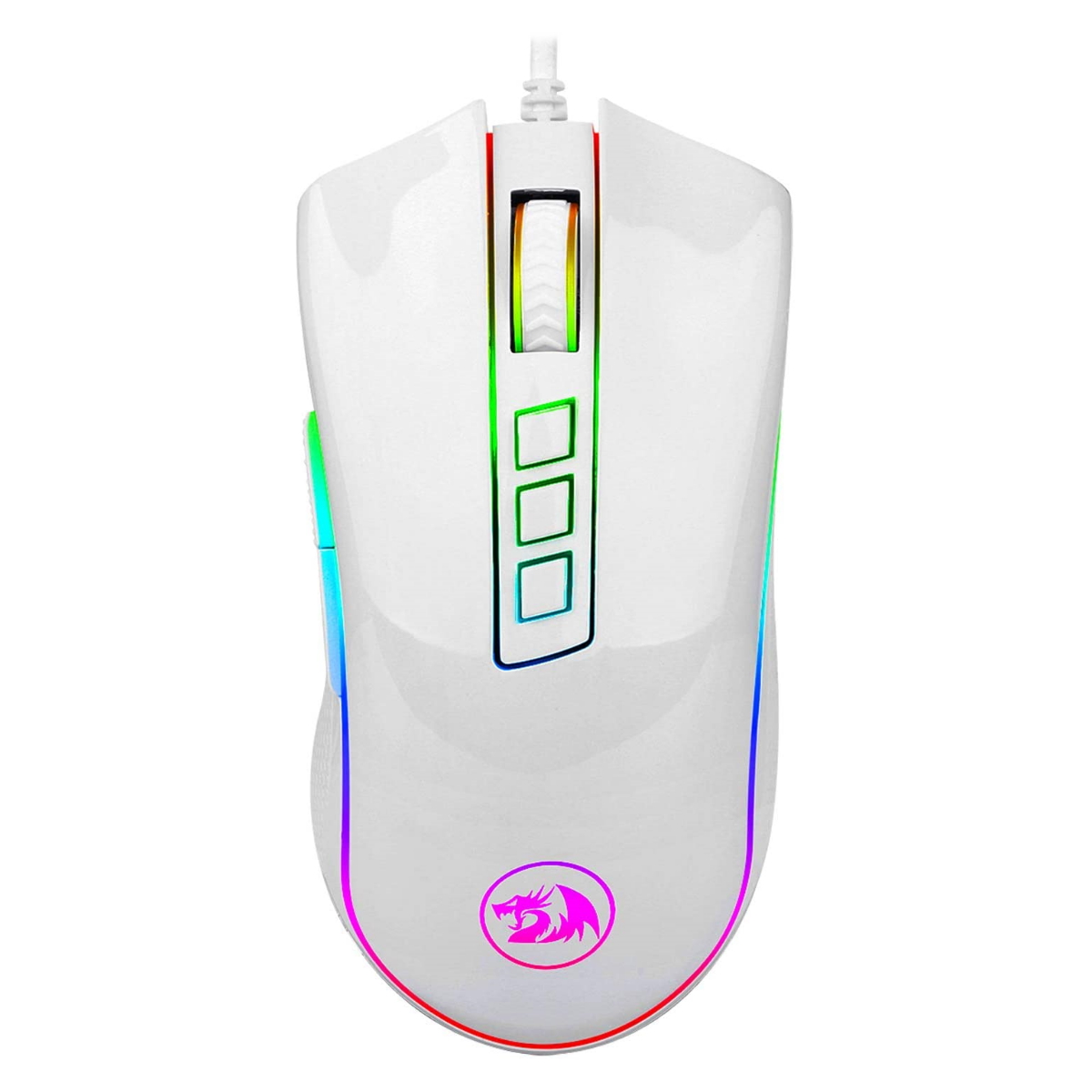 Mouse Gamer Cobra M711 Blanco Redragon