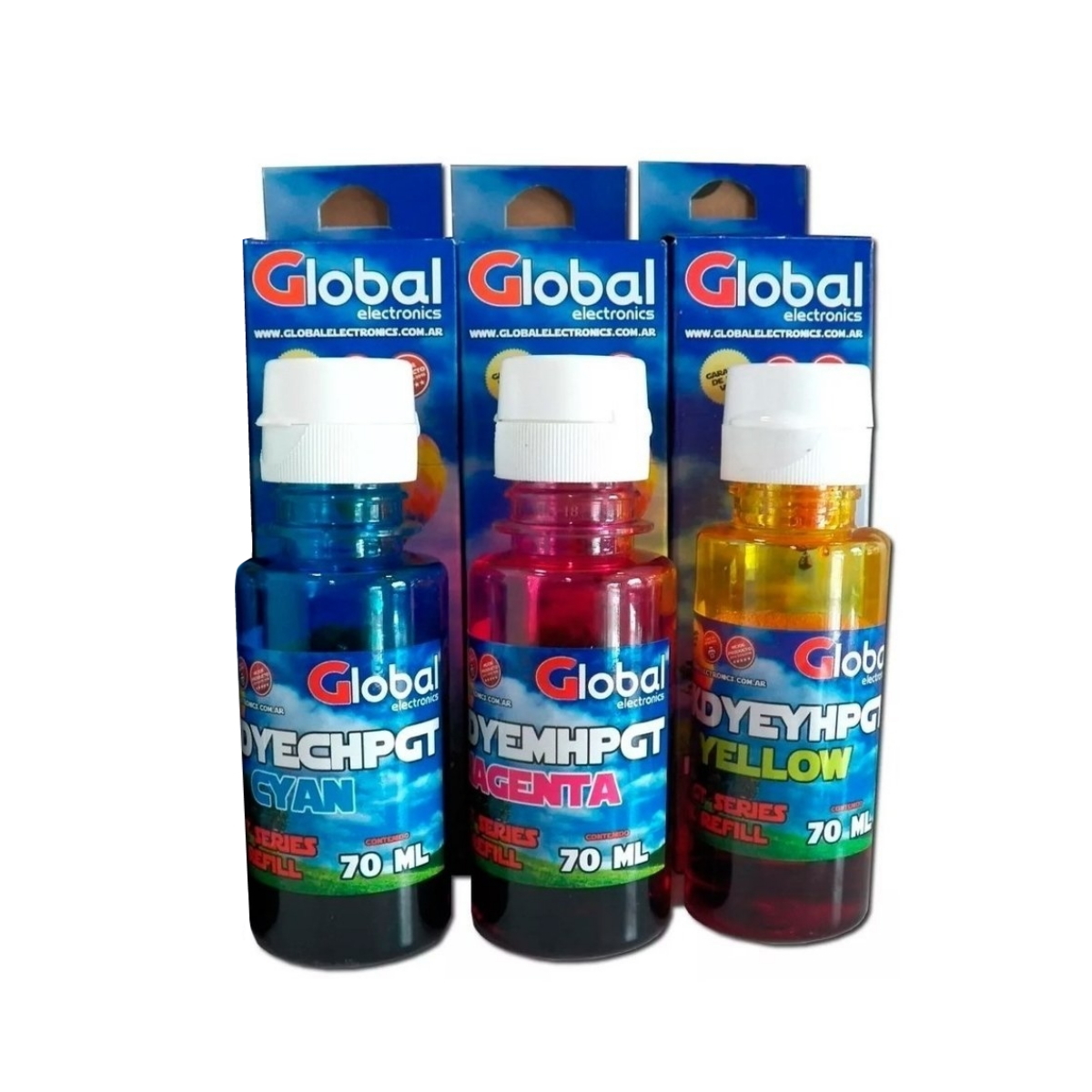 Tinta HP Linea GT Magenta 70ML Global