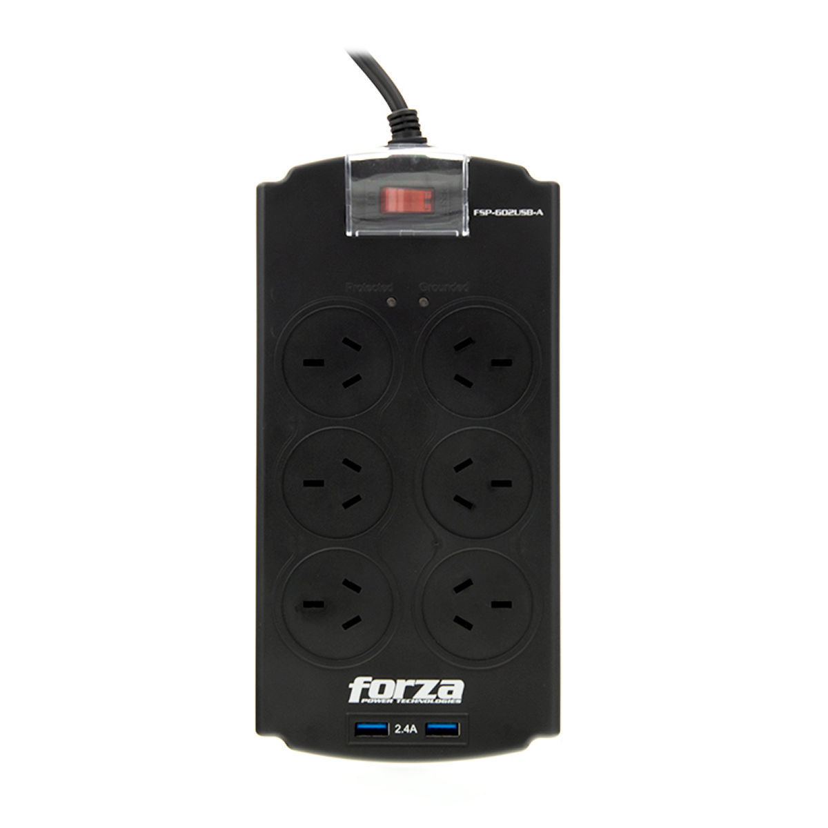 Protector Sobretension FSP-602USB-A Forza