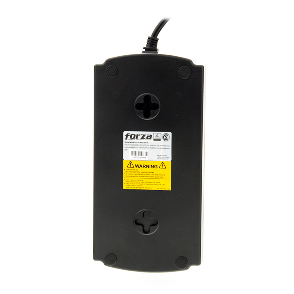 Protector Sobretension FSP-602USB-A Forza