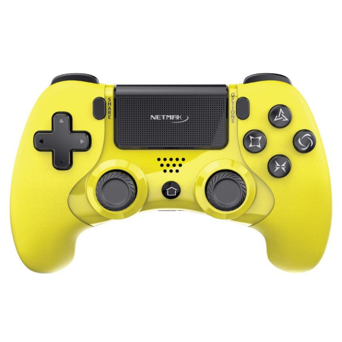 Joystick PS4 Alternativo Amarillo Netmak