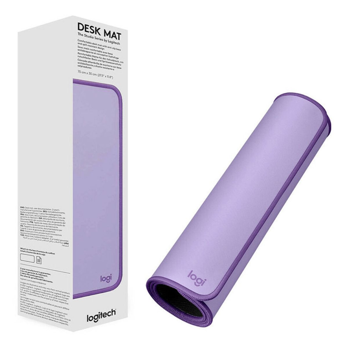 MousePad Studio DESK MAT 700mm x 300mm Lavanda Logitech